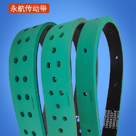 裱纸机输纸皮带 糊盒机入口皮带打孔吸风带