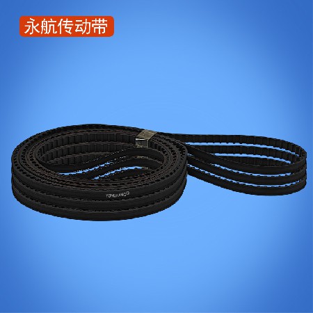 全系列印刷机轨道皮带 环城CP400 500加厚带凹槽运输传送同步带