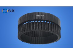 玻璃上行走，选永航黑胶擦窗机器人防滑履带，遇水不打滑！