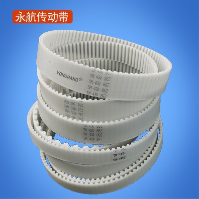 聚氨酯钢丝同步带无缝CPU桶带3M/5M/8M/S3M/S5M/S8M/T5/T10/AT5等