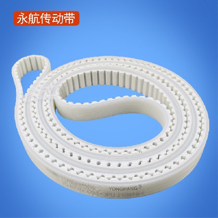 玻璃中转台同步带 加PU竖条纹磨边机切割机皮带
