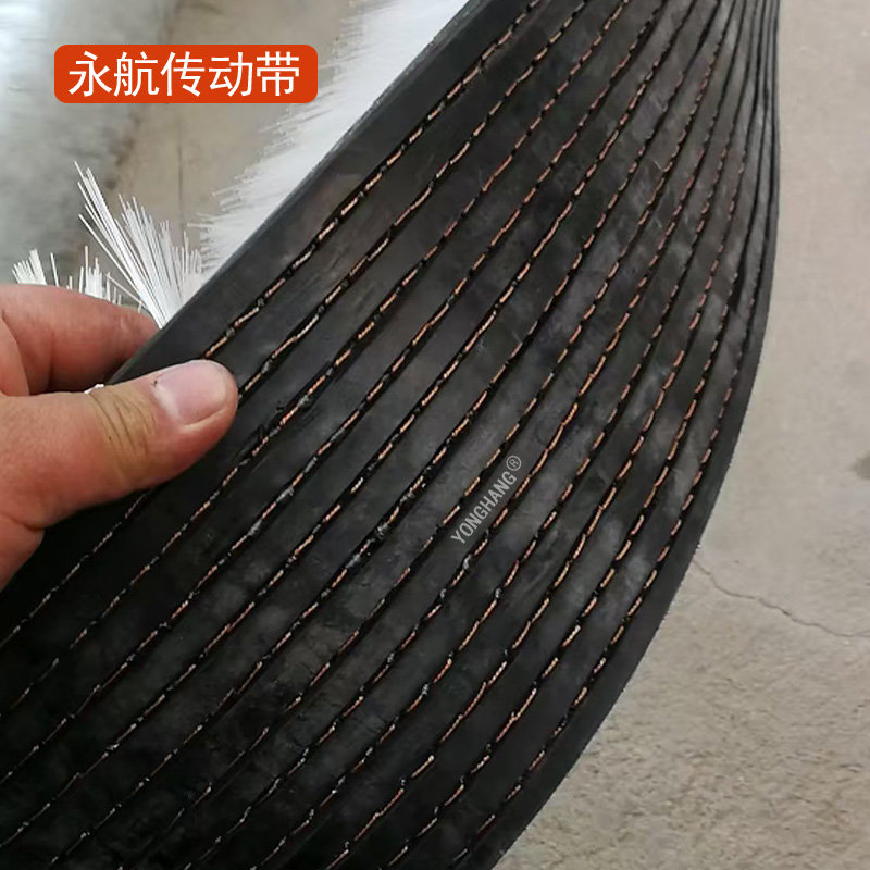 玻璃打砂机皮带 玻璃喷砂机皮带 打砂机毛刷皮带