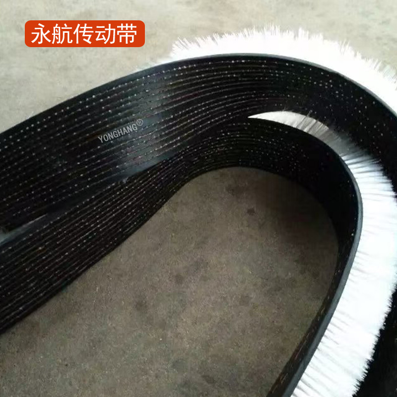 玻璃打砂机皮带 玻璃喷砂机皮带 打砂机毛刷皮带