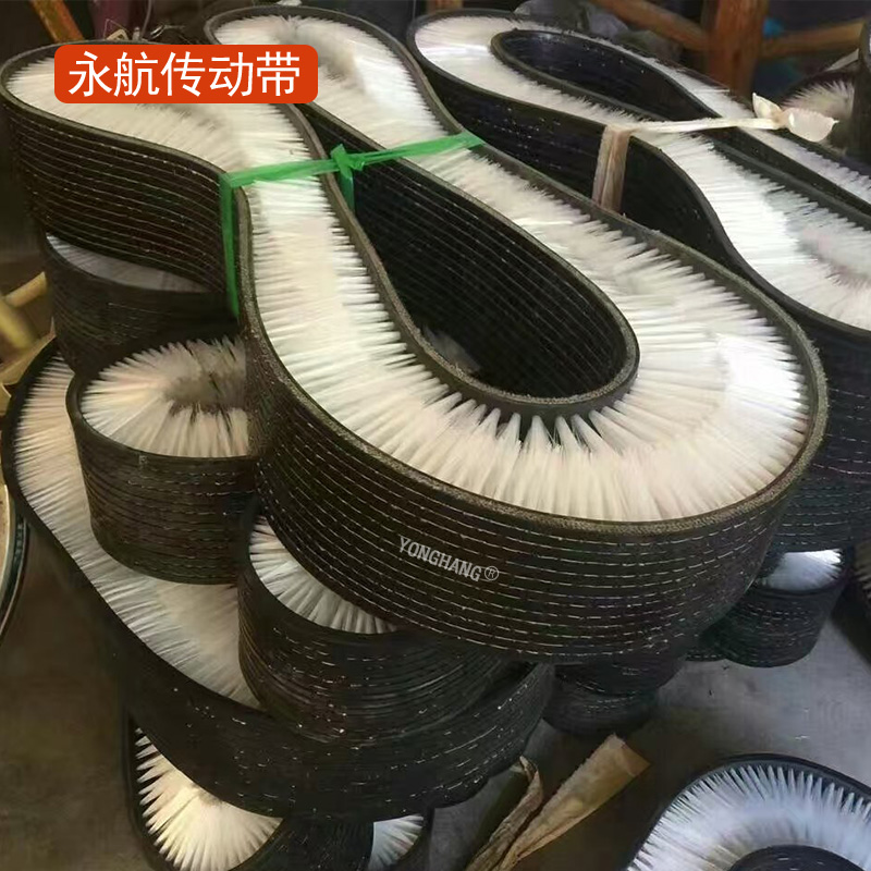 玻璃打砂机皮带 玻璃喷砂机皮带 打砂机毛刷皮带